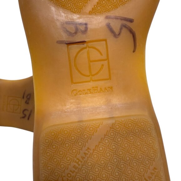 Fly London Yuke Sandal Wedge Heel Strappy Lace up Black Leather EU 38 US 7.5-8 - Picture 8 of 11